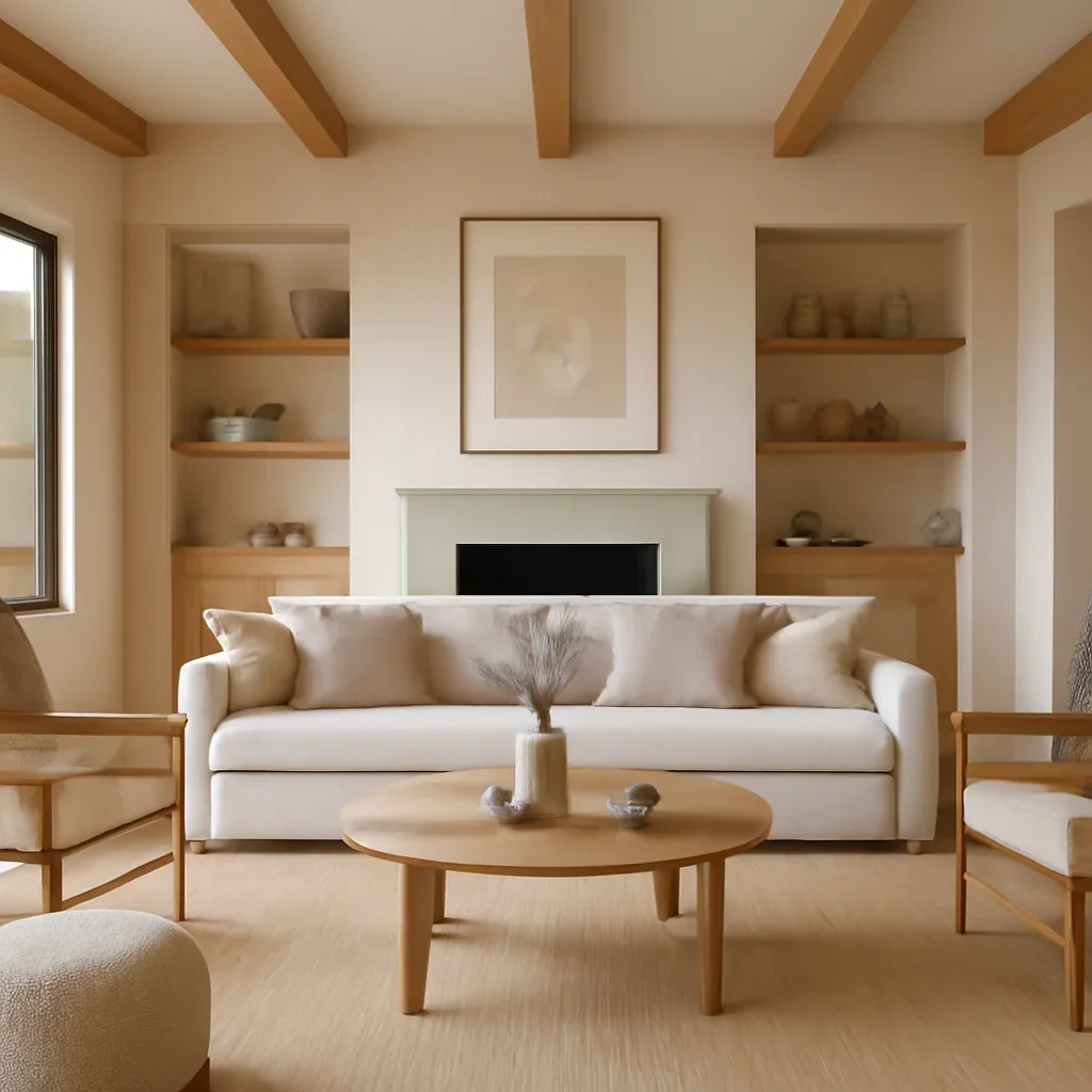 Finished interior shaped by coordinated project teamwork