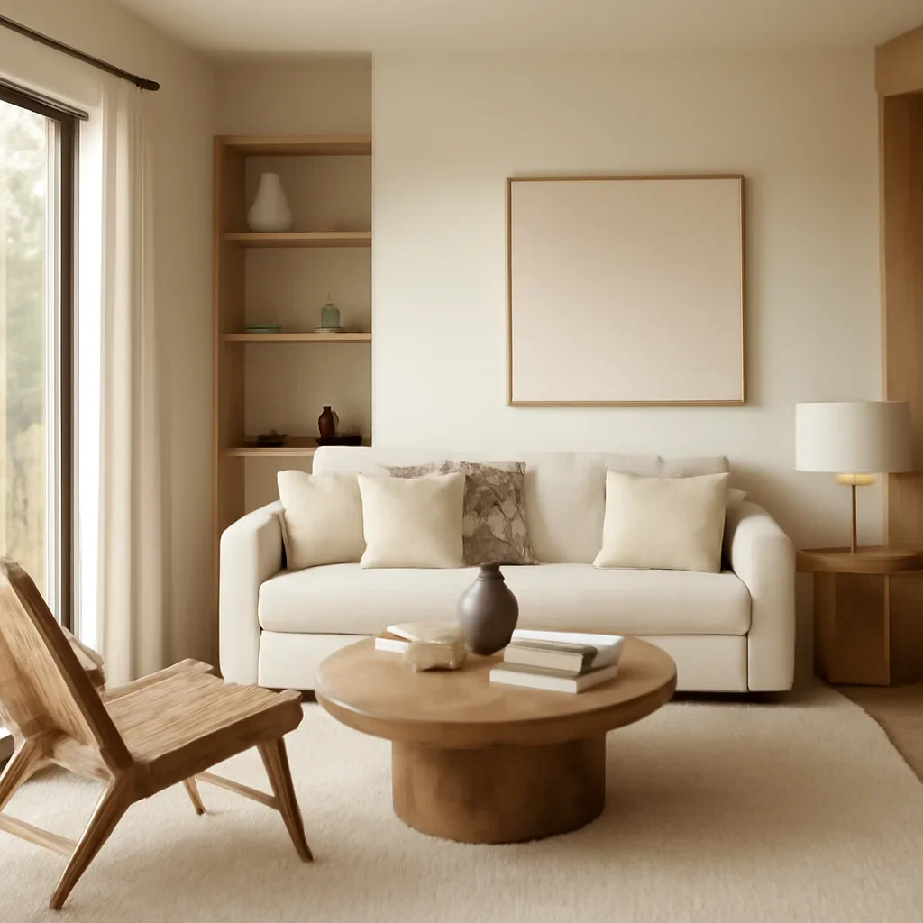 Finished interior shaped by coordinated project teamwork