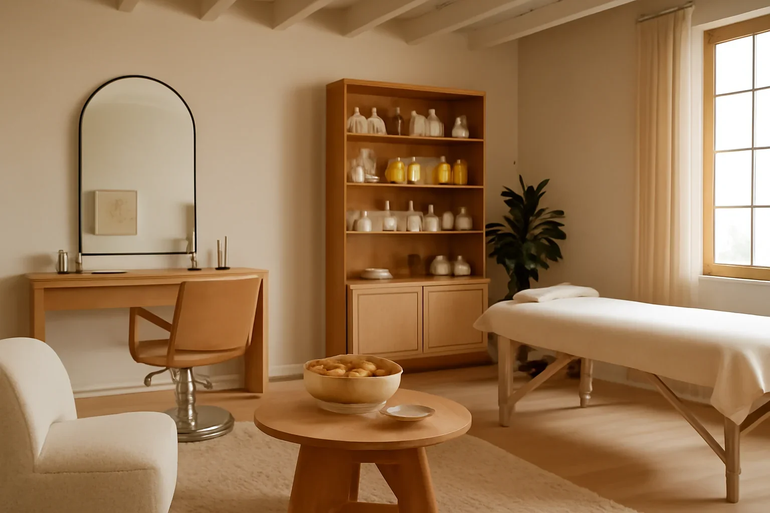 Salon and spa interior design for a Vancouver beauty or wellness space