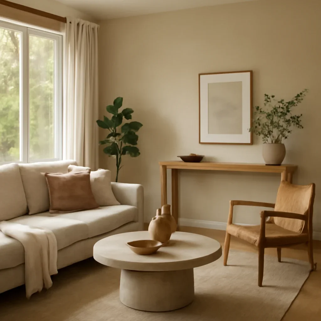 Completed interior showing the value of thoughtful environmentally responsible design services