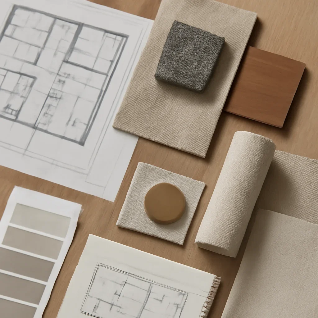 Plans and material selections prepared for environmentally responsible design services