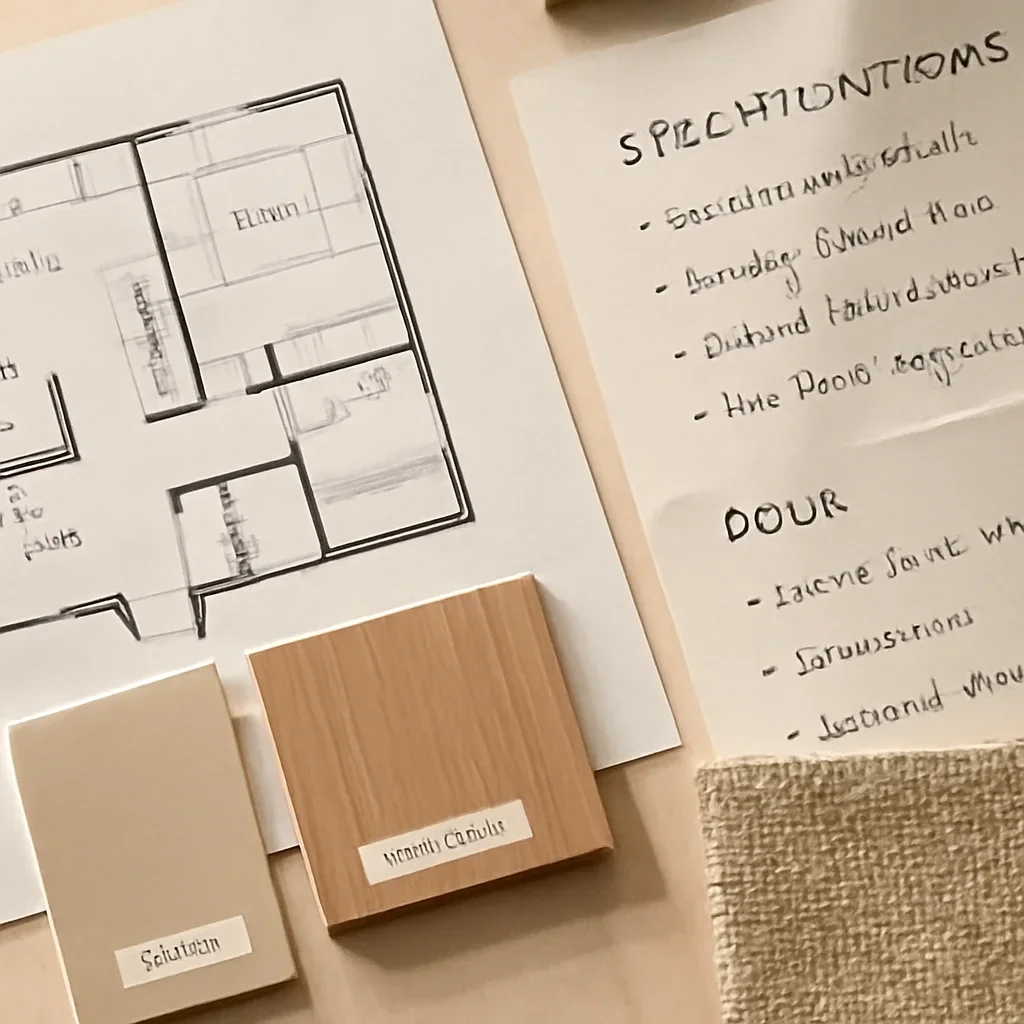 Design information prepared for a clear project handoff