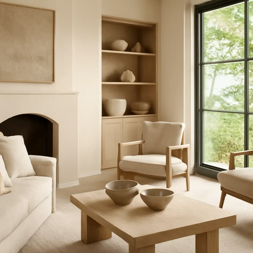 Finished interior mood for a related design consultation